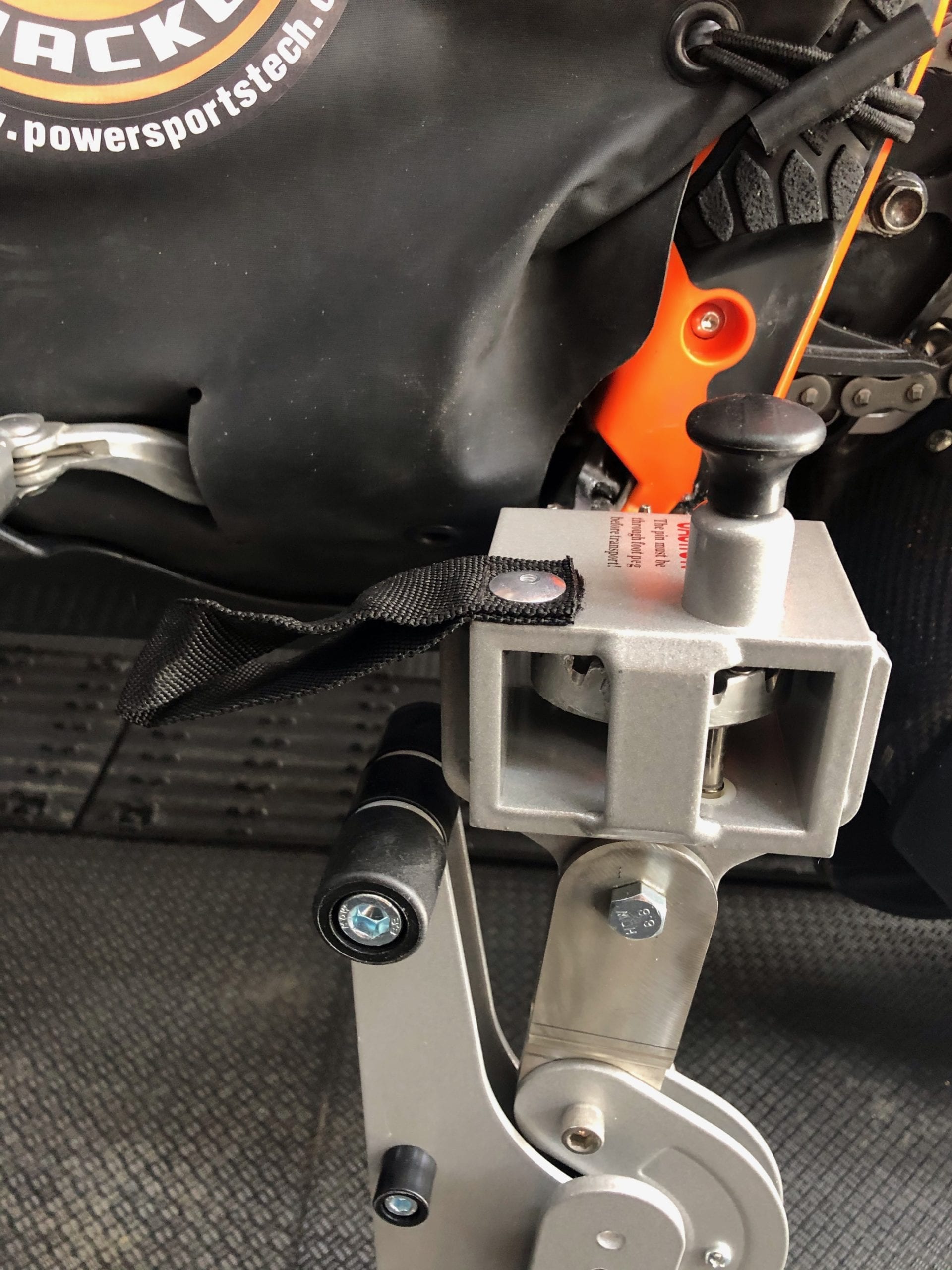 Moto Cinch MX strapless tie downs