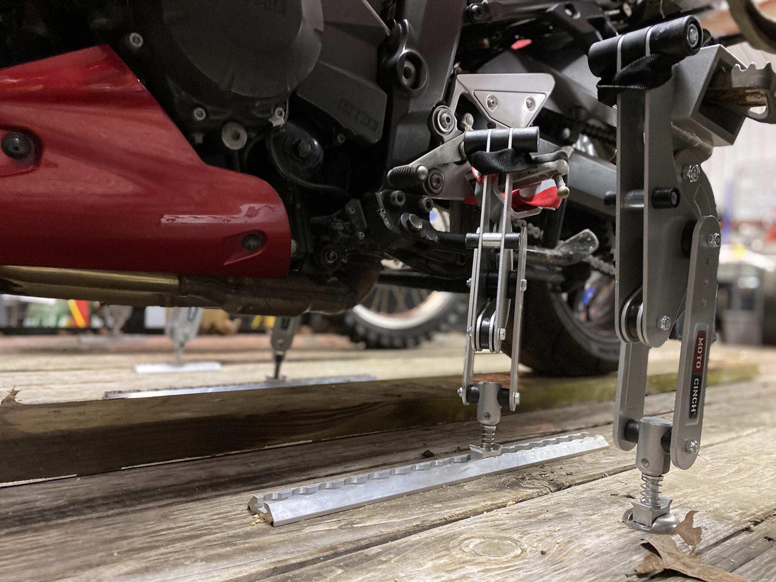 Moto Cinch MX are the Best strapless tie downs made