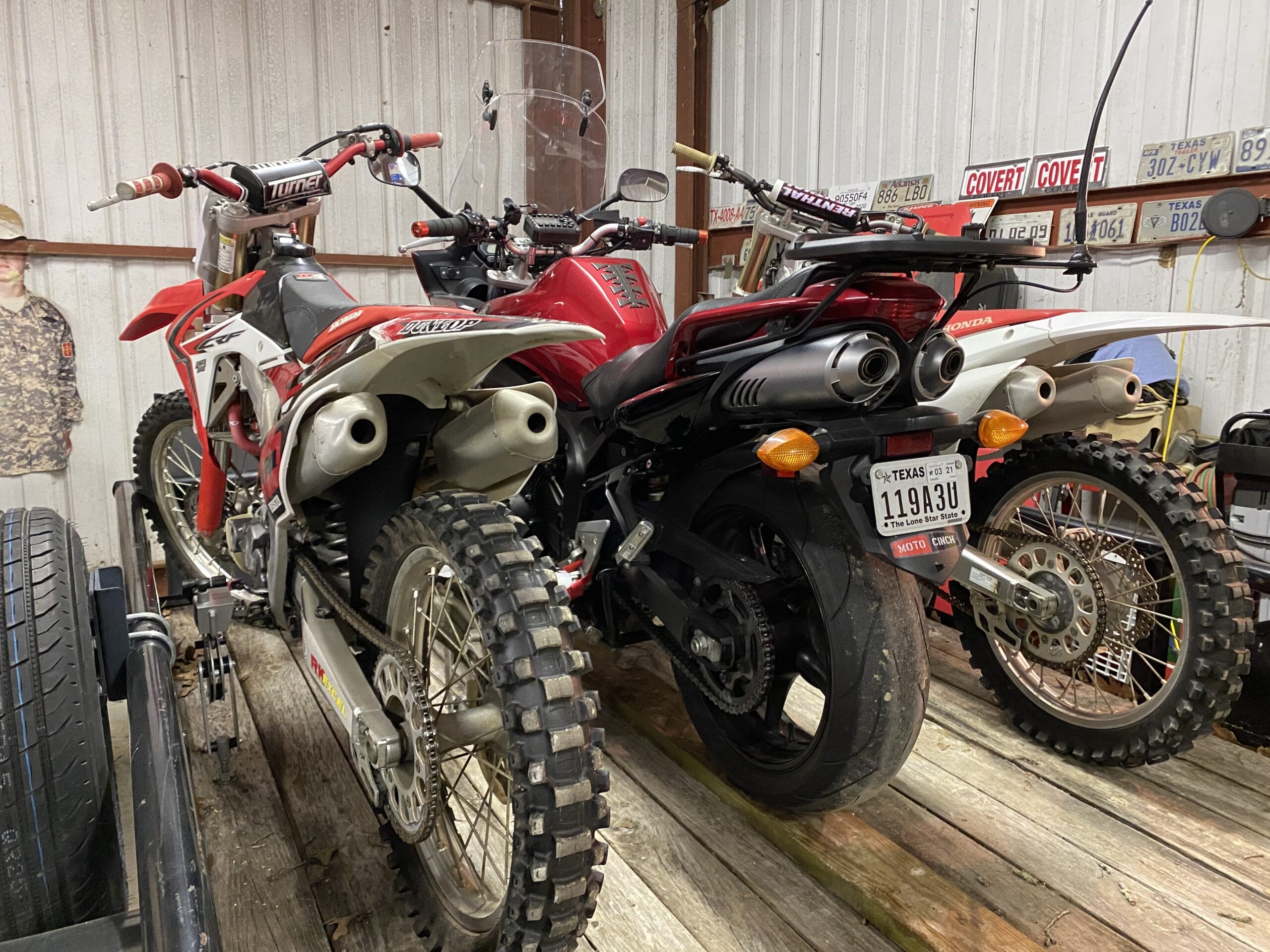 Moto Cinch MX are the Best strapless tie downs made