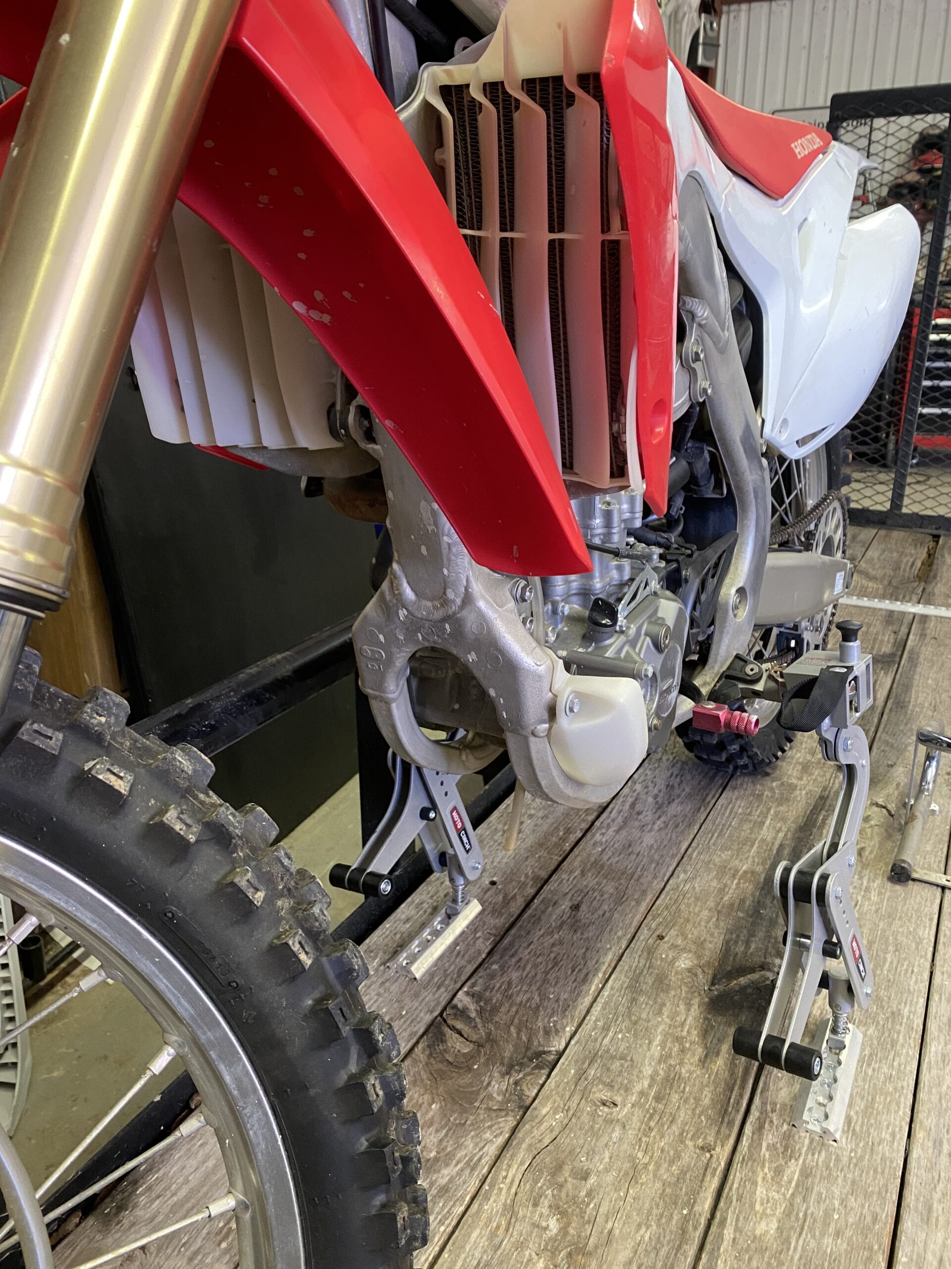 Moto Cinch MX are the Best strapless tie downs made