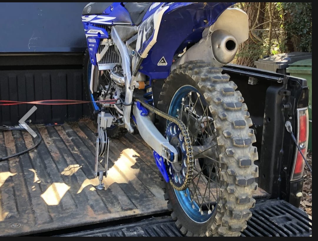 Moto Cinch MX are the Best strapless tie downs made