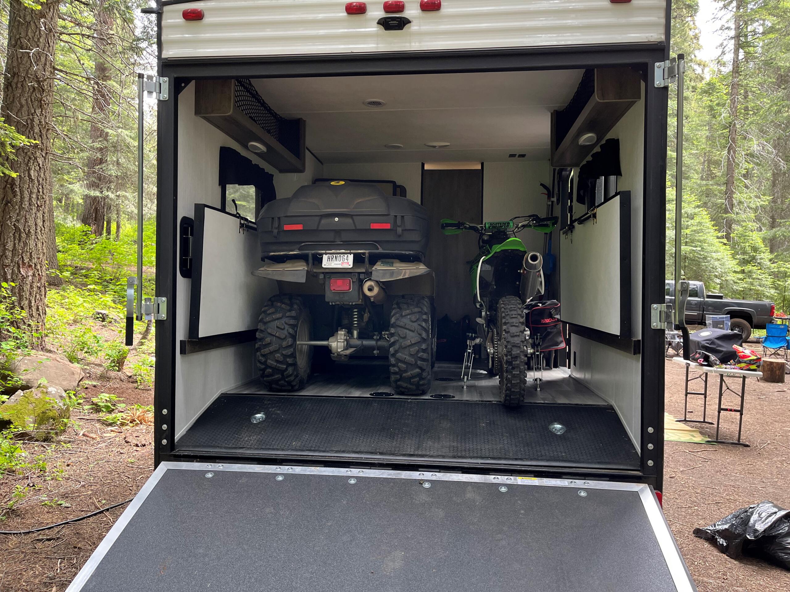 Moto Cinch motorcycle foot peg tie down system