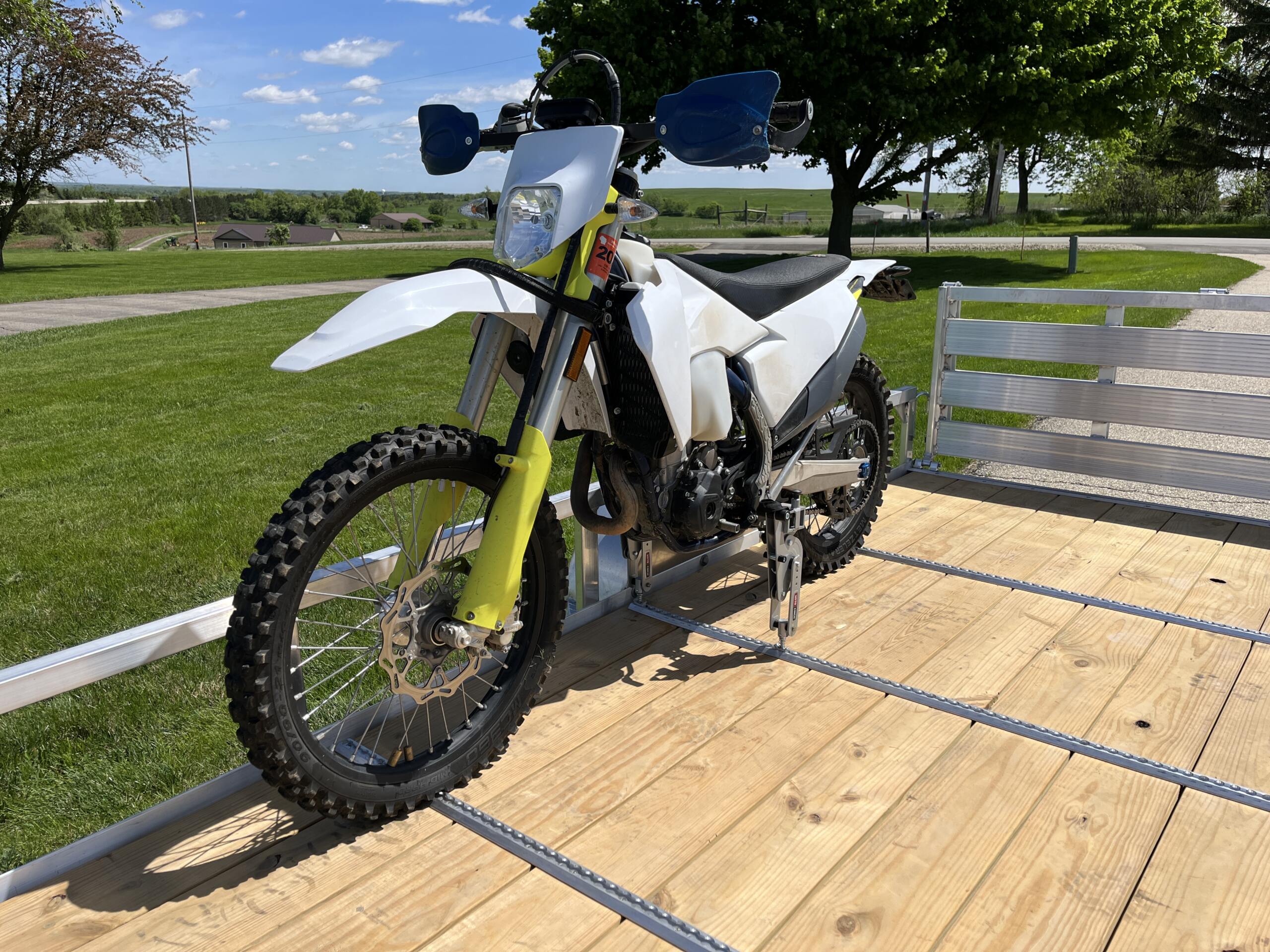 Moto Cinch motorcycle foot peg tie down system