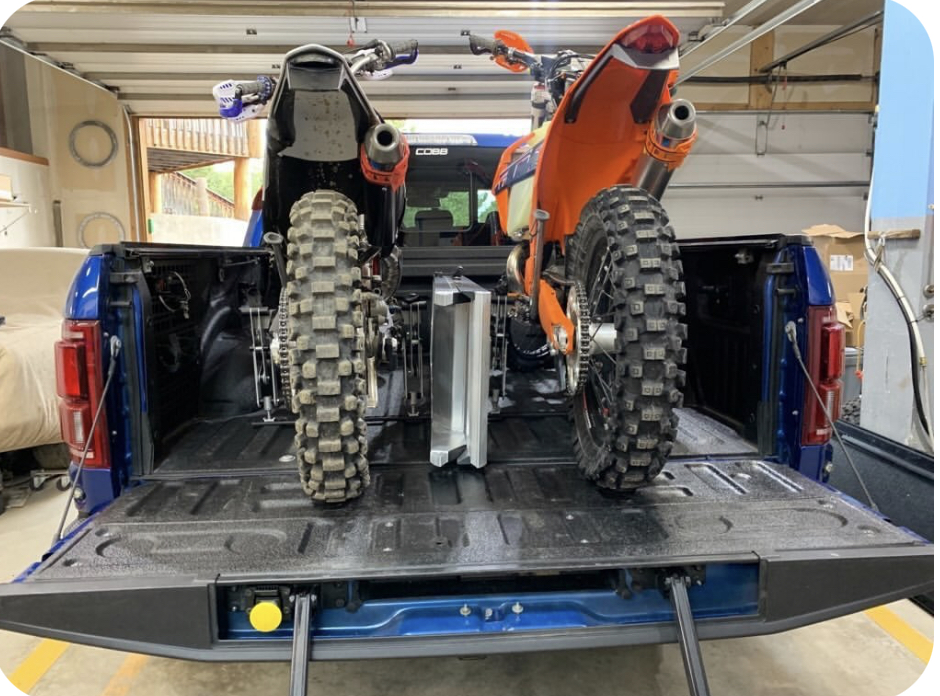 Moto Cinch and 10 year customer shows newest setup.