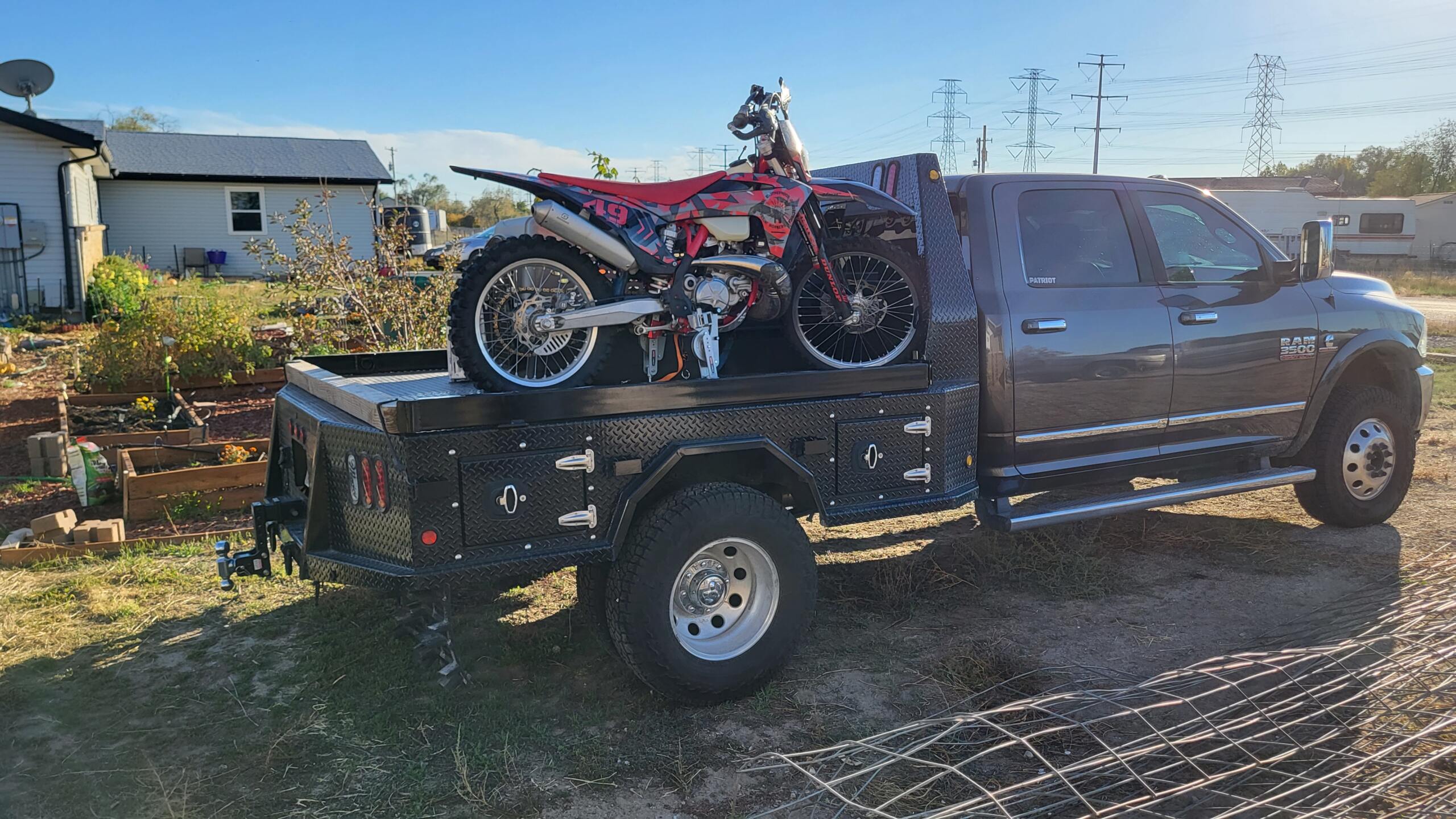 Moto Cinch motorcycle tie down system