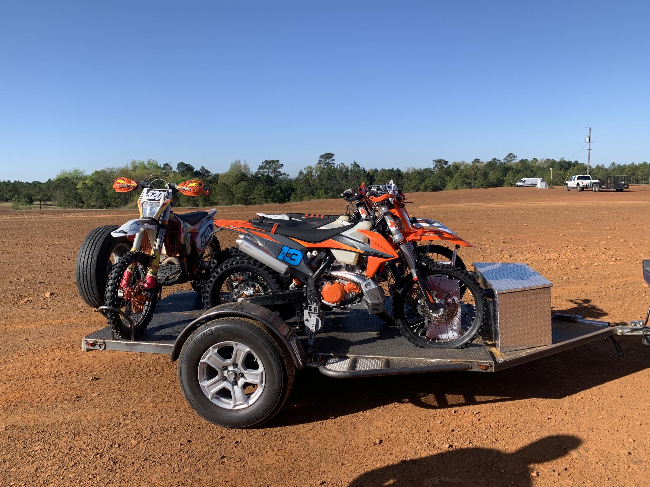 Moto Cinch strapless tie downs - customer pics