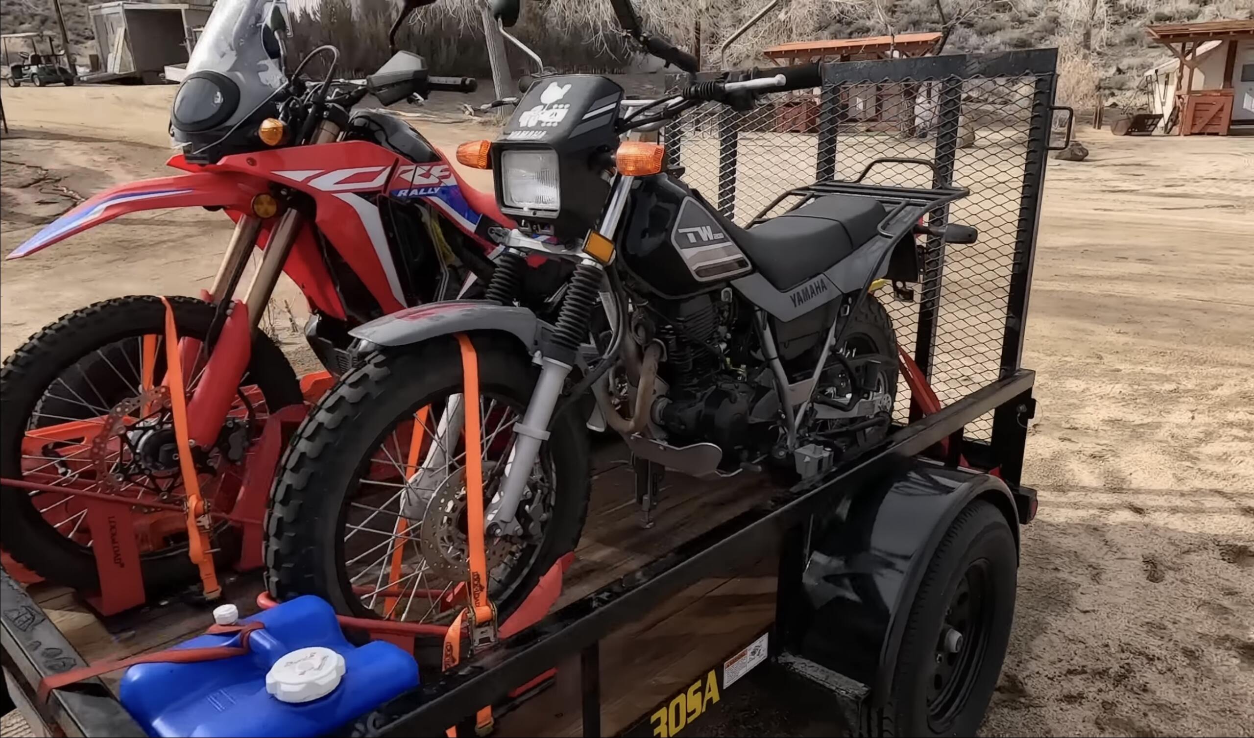 Dr. Hannah Straight and Moto Cinch motorcycle tie down system