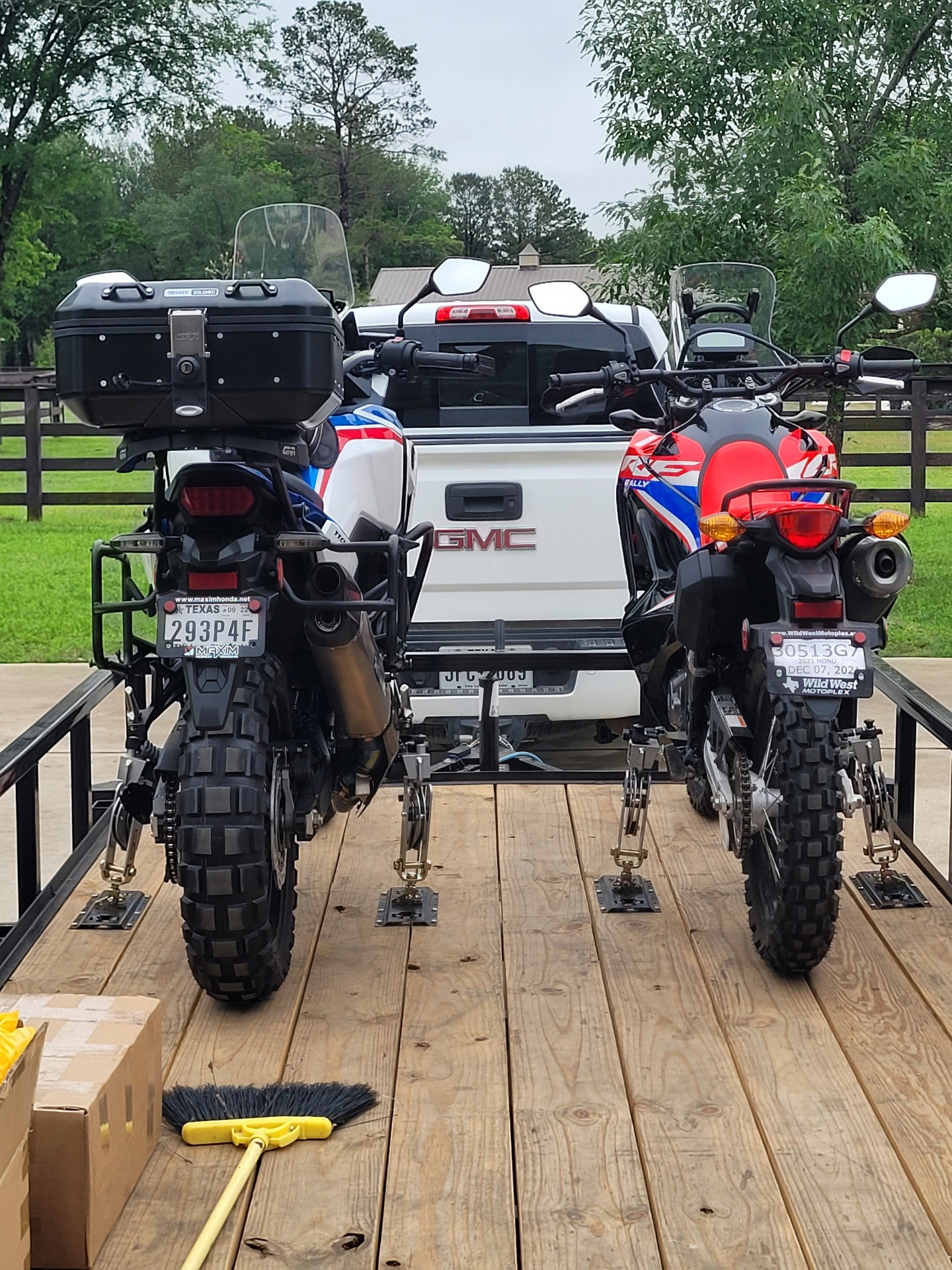 Moto Cinch strapless tie downs for dirt, street, ADV and sport bikes!