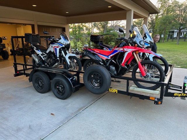 Moto Cinch strapless tie downs for dirt, street, ADV and sport bikes!